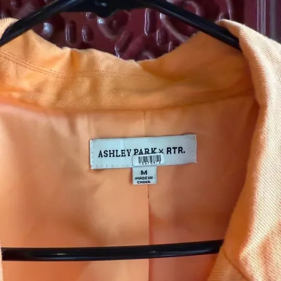 Ashley Park x RTR linen blazer EUC - Picture 8 of 10